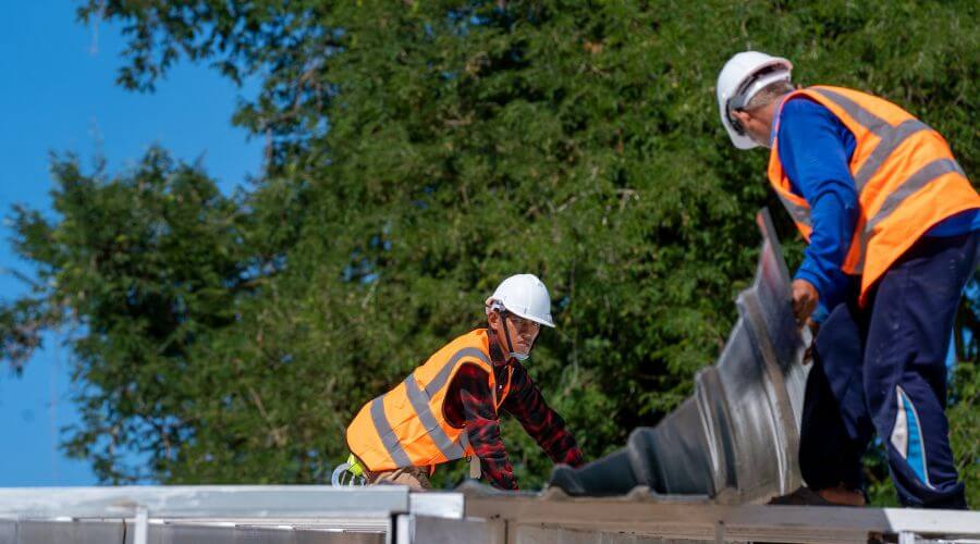 Professional metal roof installation in Rutland, IA